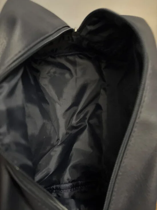 Sephora Blue Cosmetics Toiletry Travel Zipper Women's Makeup Men's Shaver Bag - Picture 7 of 7